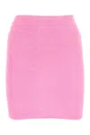 Hunza G Crinkled-effect Mini Skirt