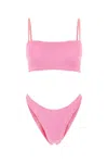 Hunza G Gigi Crinkled-finish Bikini Set