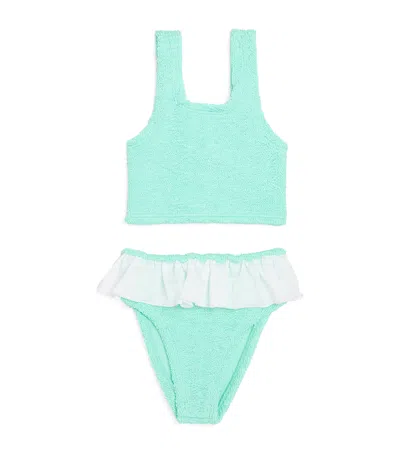 HUNZA G FRILLED OLIVE BIKINI