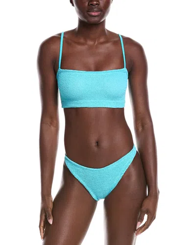 Hunza G Gigi 2pc Bikini Set In Blue