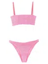 Hunza G Gigi Crinkle-knit Bikini