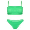 Hunza G Gigi Bikini Lime In Green