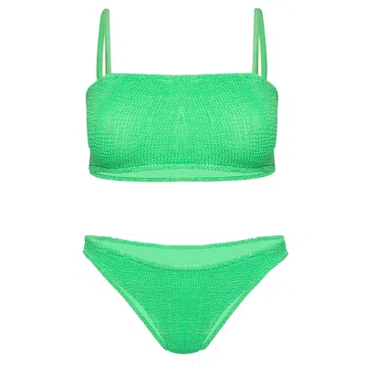 Hunza G Gigi Bikini Lime In Green