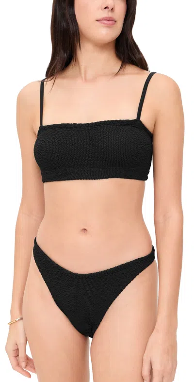 Hunza G Gigi Bikini Set In Black