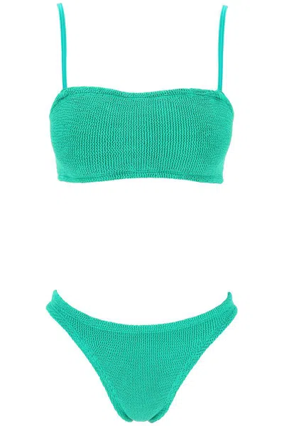 Hunza G Gigi Bikini Set In 绿色的