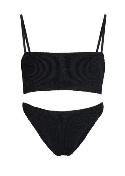 Hunza G Gigi Bikini Black/gold