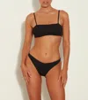 Hunza G Gigi Lurex Bikini In Black