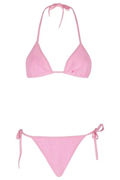 HUNZA G HUNZA G GINA BIKINI - PINK