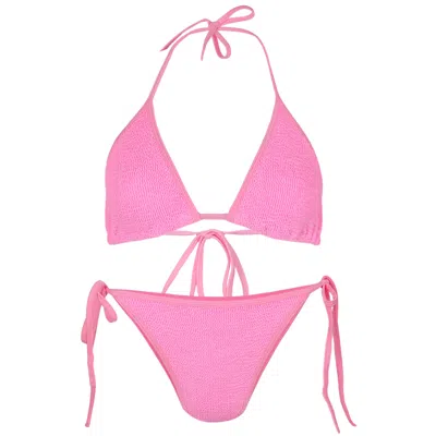 Hunza G Gina Bikini Bubblegum In Pink