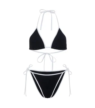 HUNZA G HUNZA G GINA BIKINI CONTRAST