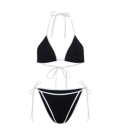 HUNZA G HUNZA G GINA BIKINI CONTRAST
