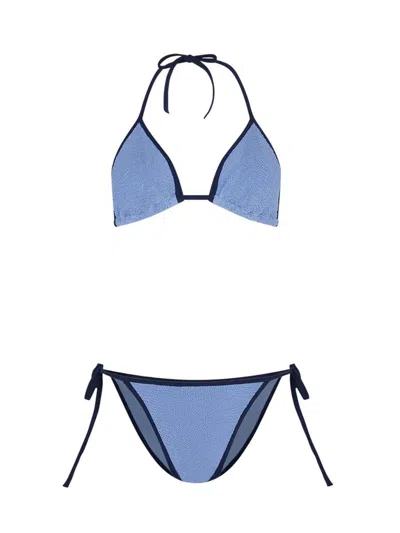 HUNZA G HUNZA G GINA BIKINI CONTRAST