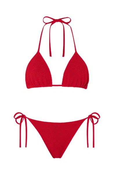 Hunza G Gina Bikini Red