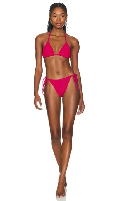 Hunza G Gina Bikini Set In Pink