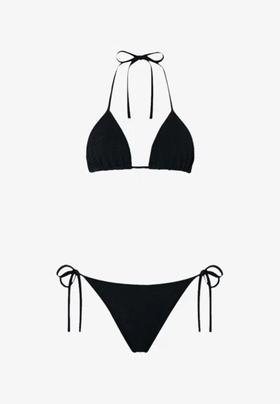 HUNZA G GINA HALTERNECK BIKINI