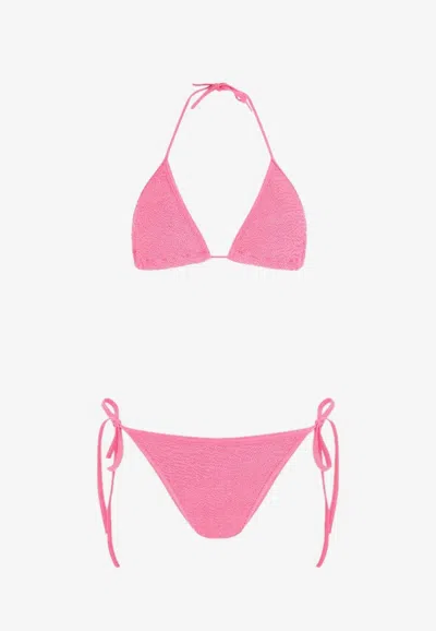 HUNZA G GINA HALTERNECK BIKINI