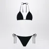 Hunza G Gina Triangle Bikini Set In Black