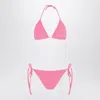 Hunza G Gina Triangle Bikini Set In Pink