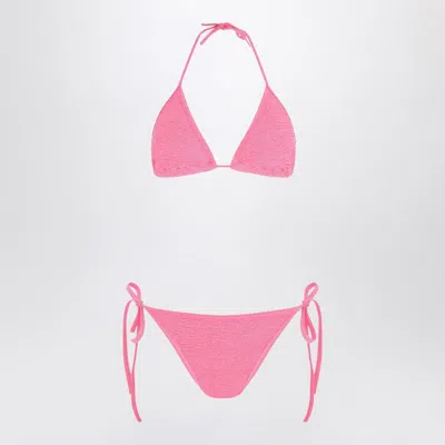 HUNZA G HUNZA G GINA TRIANGLE BIKINI SET IN