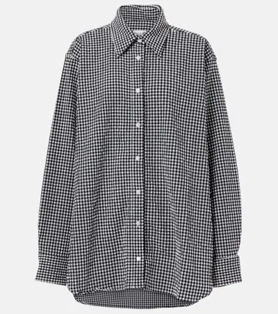 HUNZA G GINGHAM OVERSIZED SHIRT