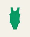 Hunza G Classic Swimsuit In Emerald