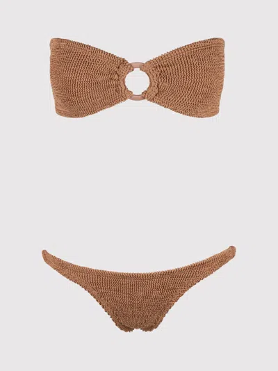 Hunza G Gloria Bikini Bikinis Brown