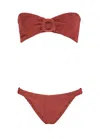 Hunza G Gloria Seersucker Bikini