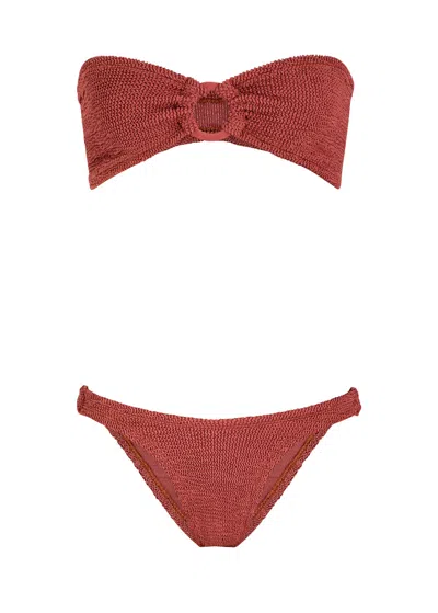 Hunza G Gloria Seersucker Bikini
