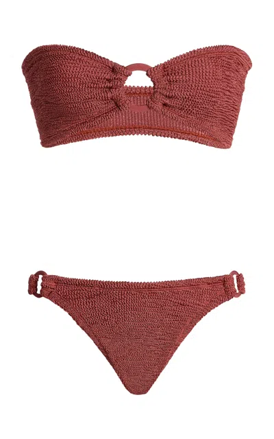 HUNZA G GLORIA STRAPLESS BIKINI