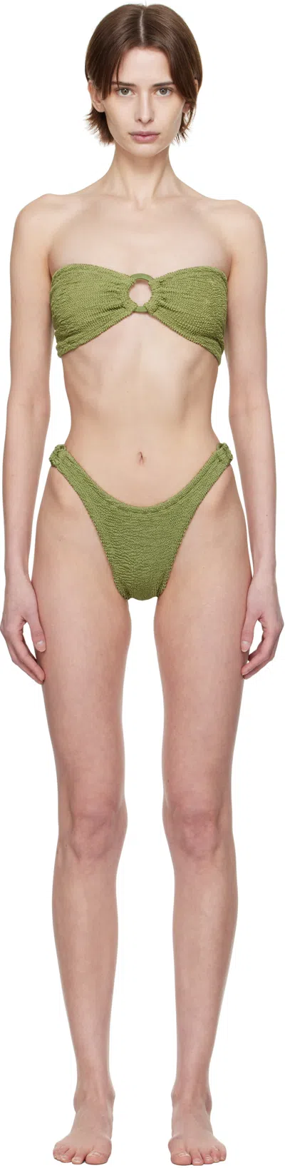 Hunza G Green Gloria Bikini