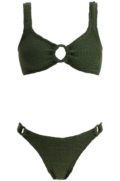Hunza G Hallie Bikini Set In Brown