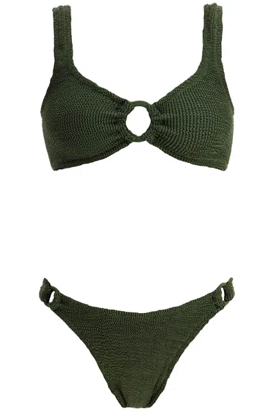 Hunza G Hallie Bikini Set In Brown