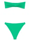 Hunza G High-rise Bikini In Green