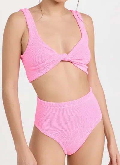 Hunza G Jamie Bikini Bubblegum Pink
