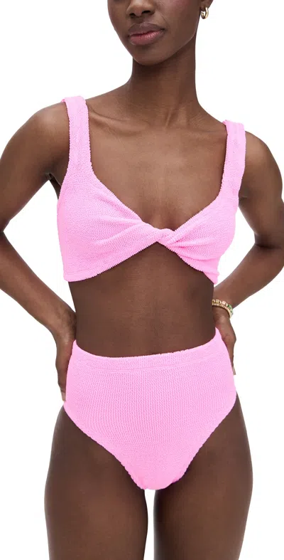 Hunza G Jamie Bikini Set Bubblegum
