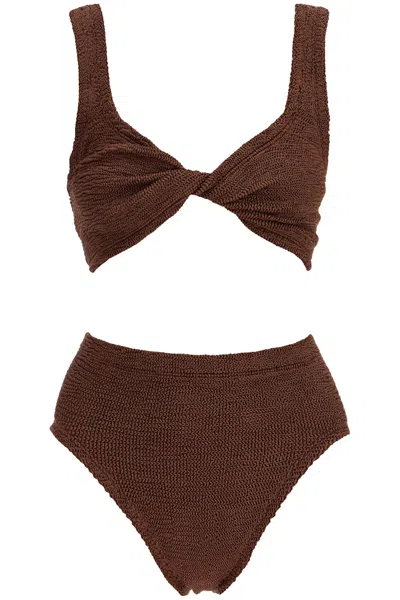 Hunza G Swimwear In Brown