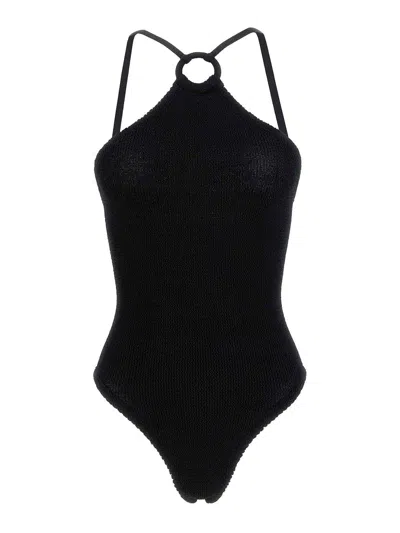 Hunza G Jasmine' One-piece Swimsuit In Black
