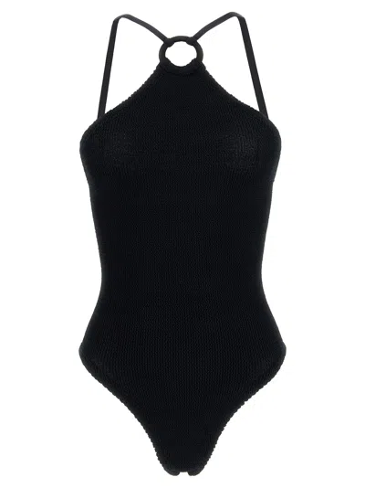 Hunza G 'jasmine' One-piece Swimsuit In Black