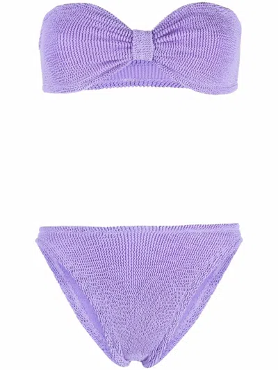 HUNZA G JEAN BANDEAU BIKINI