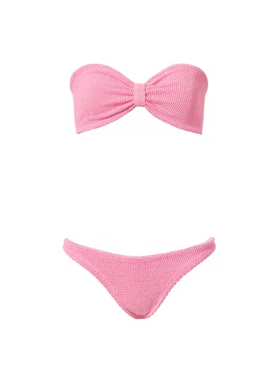 Hunza G Coverage Jean Bikini Bubblegum In Pink