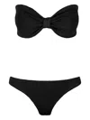 Hunza G Jean Bikini Bikinis Black
