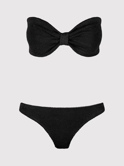 Hunza G Jean Bikini Bikinis Black