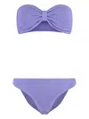 Hunza G Jean Strapless Bikini Set