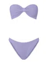 Hunza G Jean Strapless Bikini Set