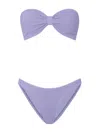 Hunza G Purple Jean Bikini