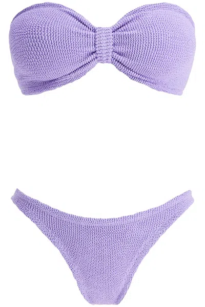 Hunza G Jean Bikini Set For Women In Purple