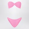 Hunza G Tina Bikini Beachwear In Rose-pink Polyamide
