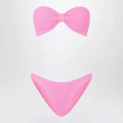 HUNZA G HUNZA G JEAN BIKINI SET IN