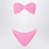 Hunza G Tina Bikini Beachwear In Rose-pink Polyamide