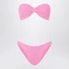 Hunza G Tina Bikini Beachwear In Rose-pink Polyamide